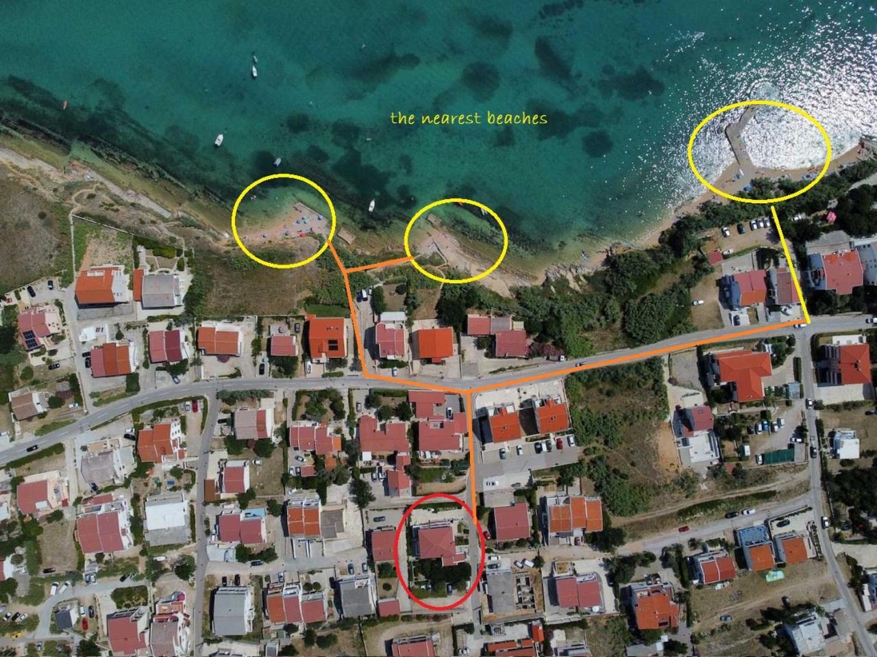 Apartments Anastazija Pag Town Luaran gambar